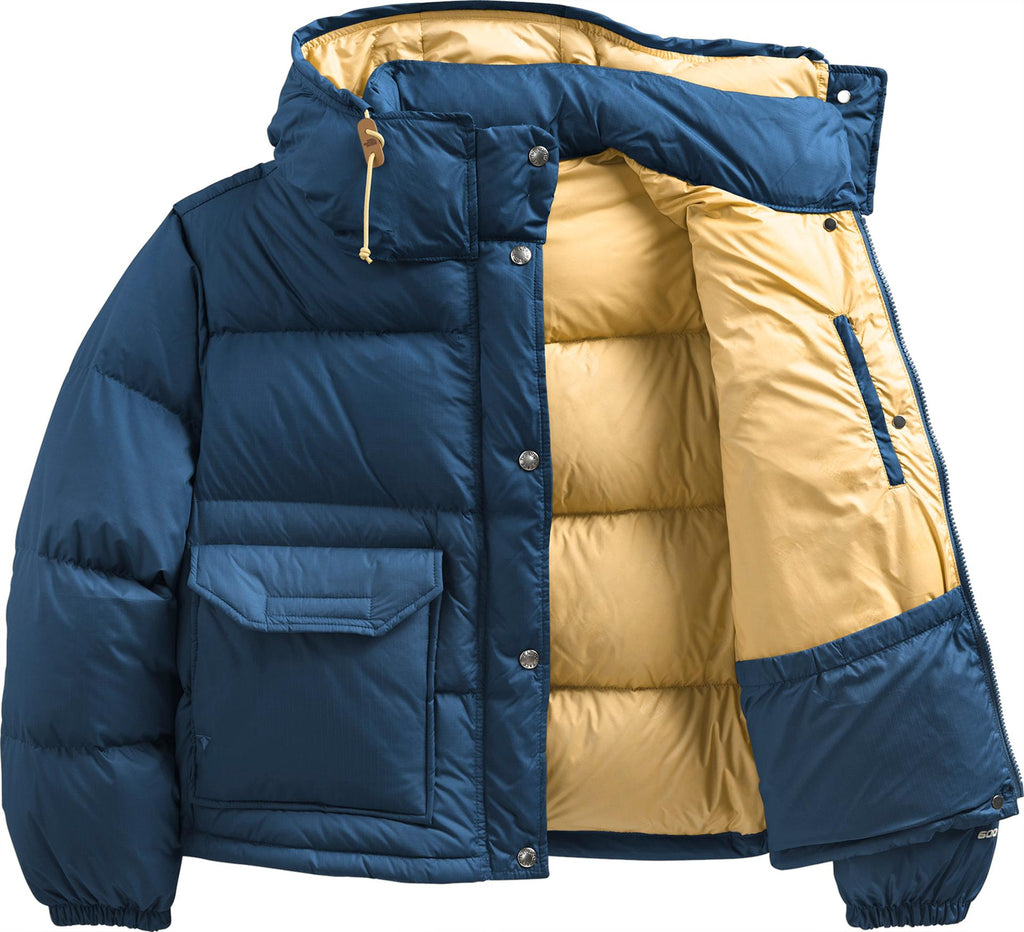 Xhup The North Face Women’s Sierra Down Short  – Shady Blue / Yellow