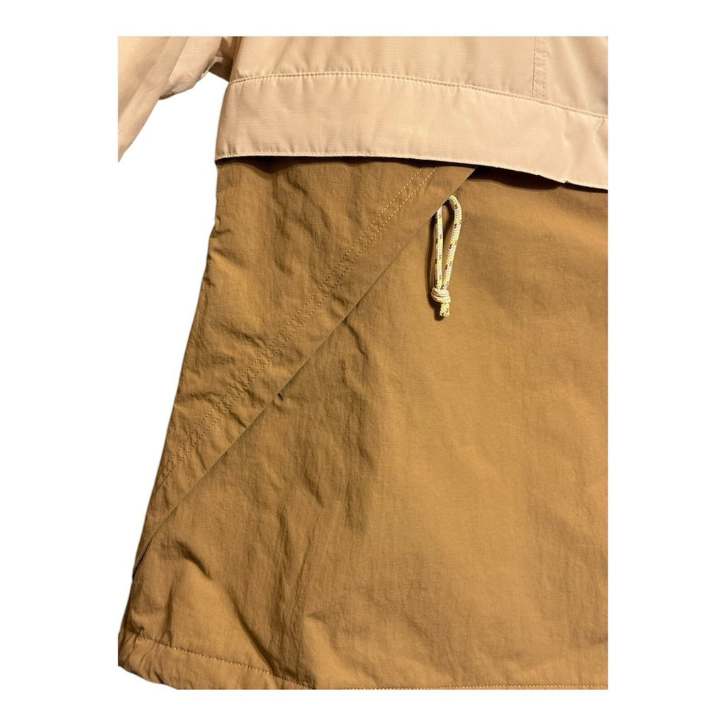 Xhup The North Face Women’s Anorak Windbreaker – Beige/Brown