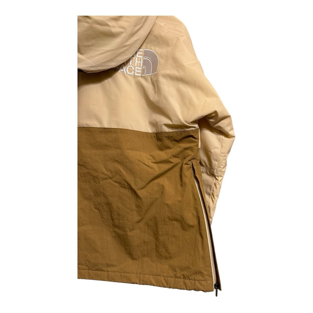 Xhup The North Face Women’s Anorak Windbreaker – Beige/Brown