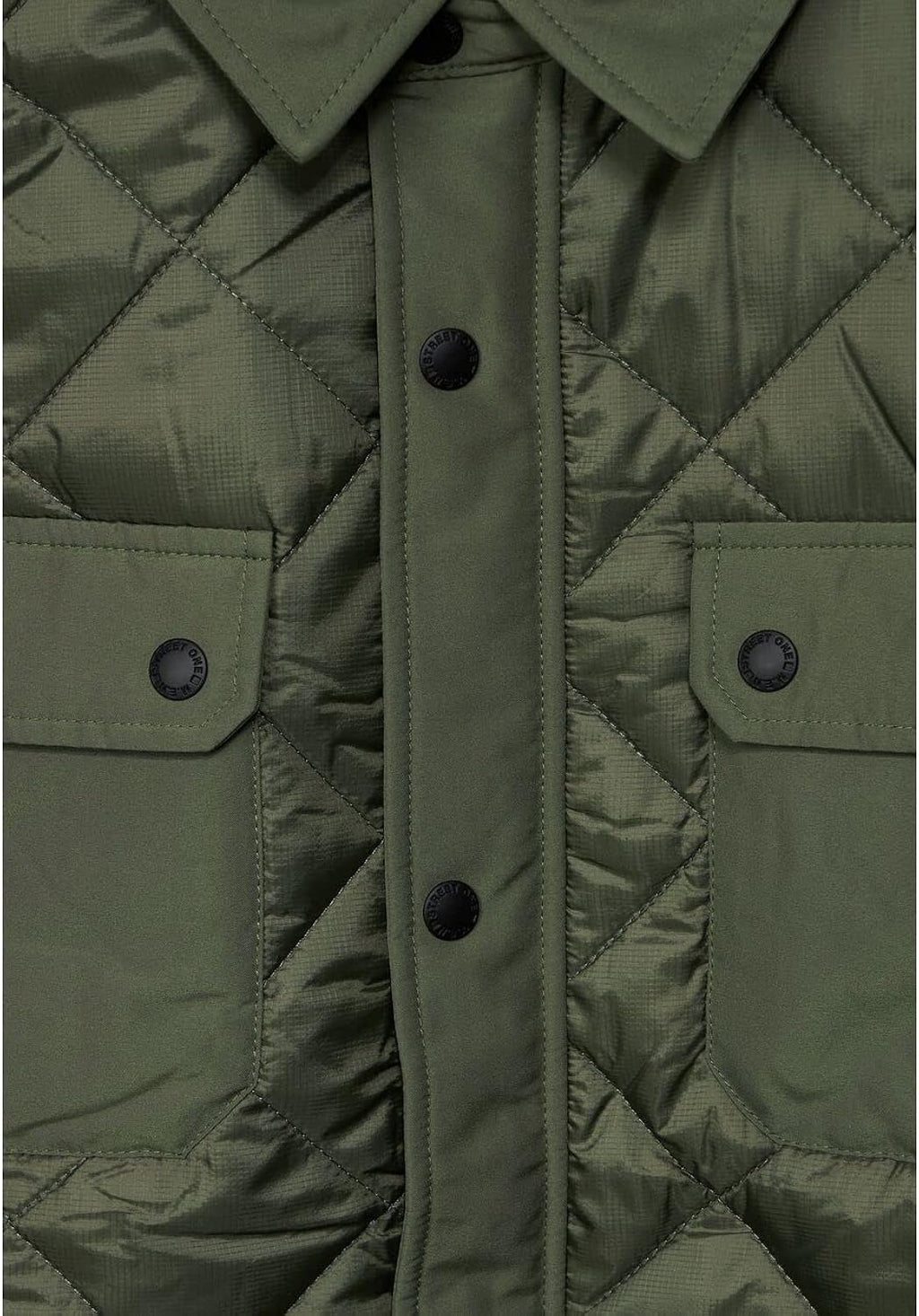 Xhup Street One Meshkujsh – Ngjyrë Olive | Quilted Lightweight Jacket