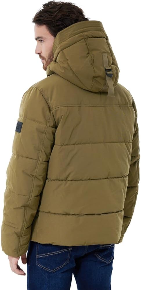 Xhup dimëror Street One  për meshkuj – Khaki Green Puffer Jacket