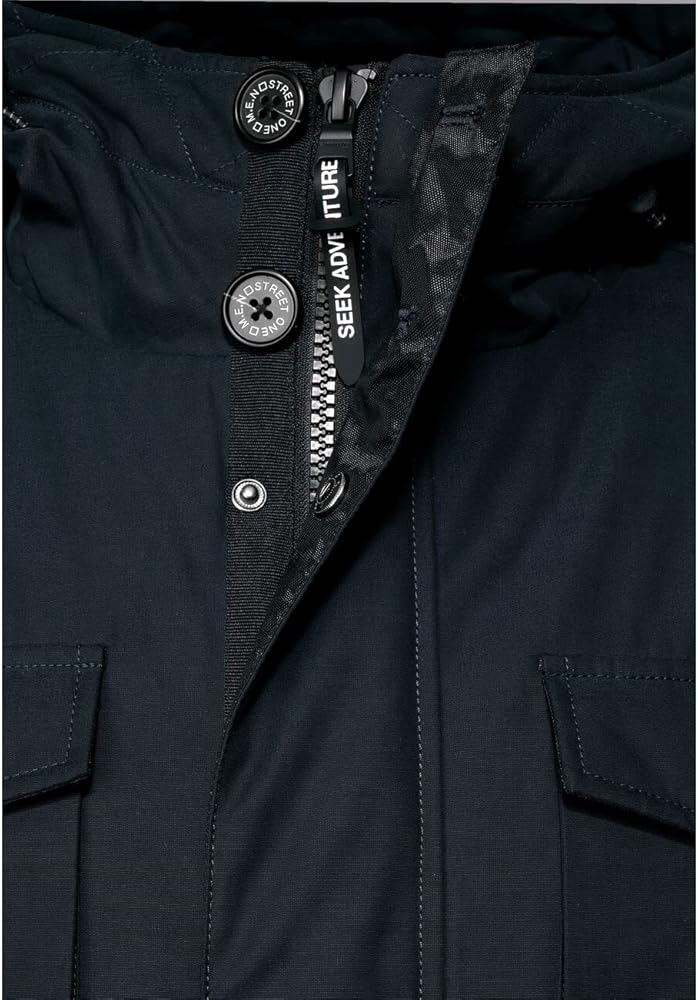 Xhup Street One  Dimëror për Meshkuj – Dark Navy Winter Jacket