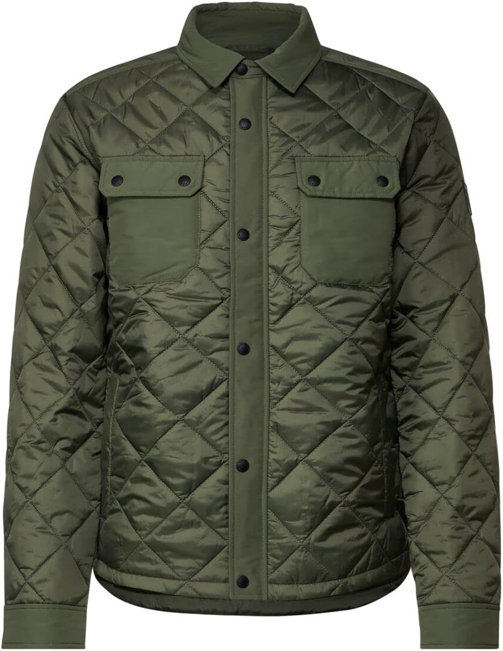 Xhup Street One Meshkujsh – Ngjyrë Olive | Quilted Lightweight Jacket