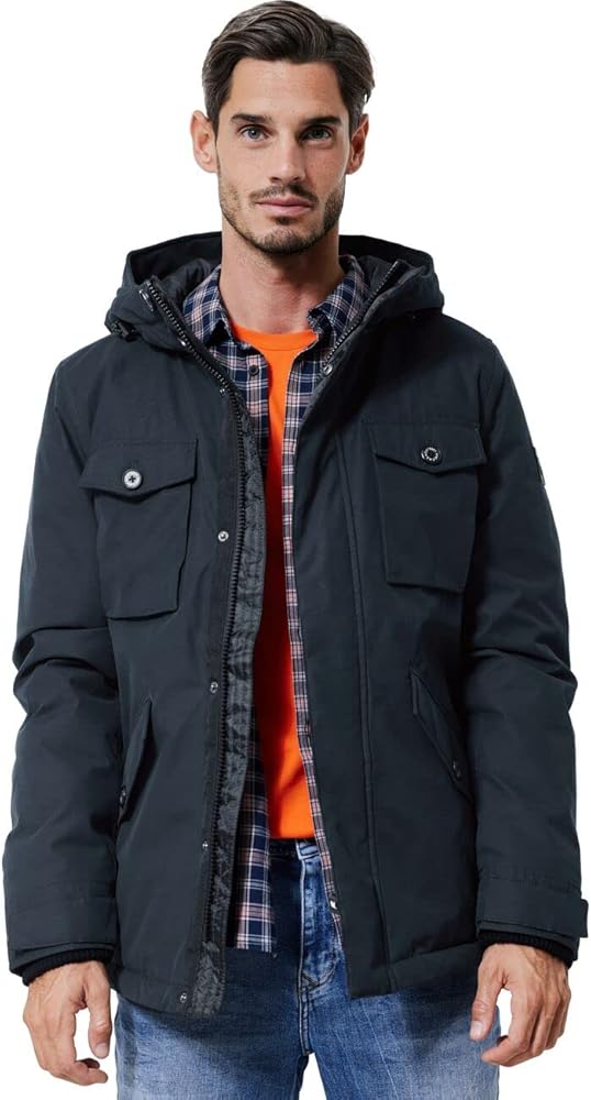 Xhup Street One  Dimëror për Meshkuj – Dark Navy Winter Jacket
