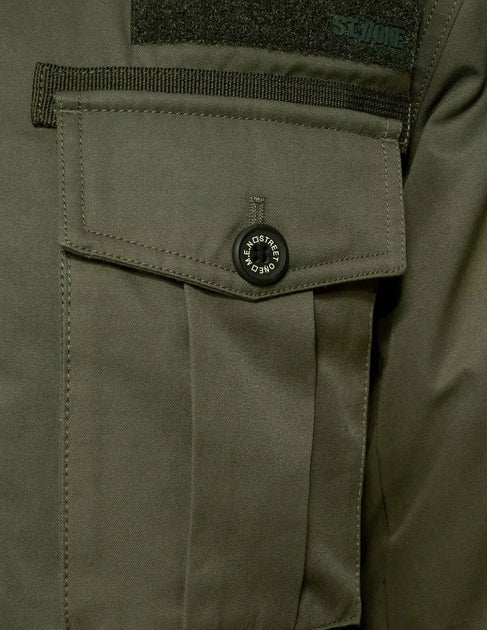 Xhup Meshkujsh Street One Padded – Ngjyrë Olive | Koleksioni Urban Military