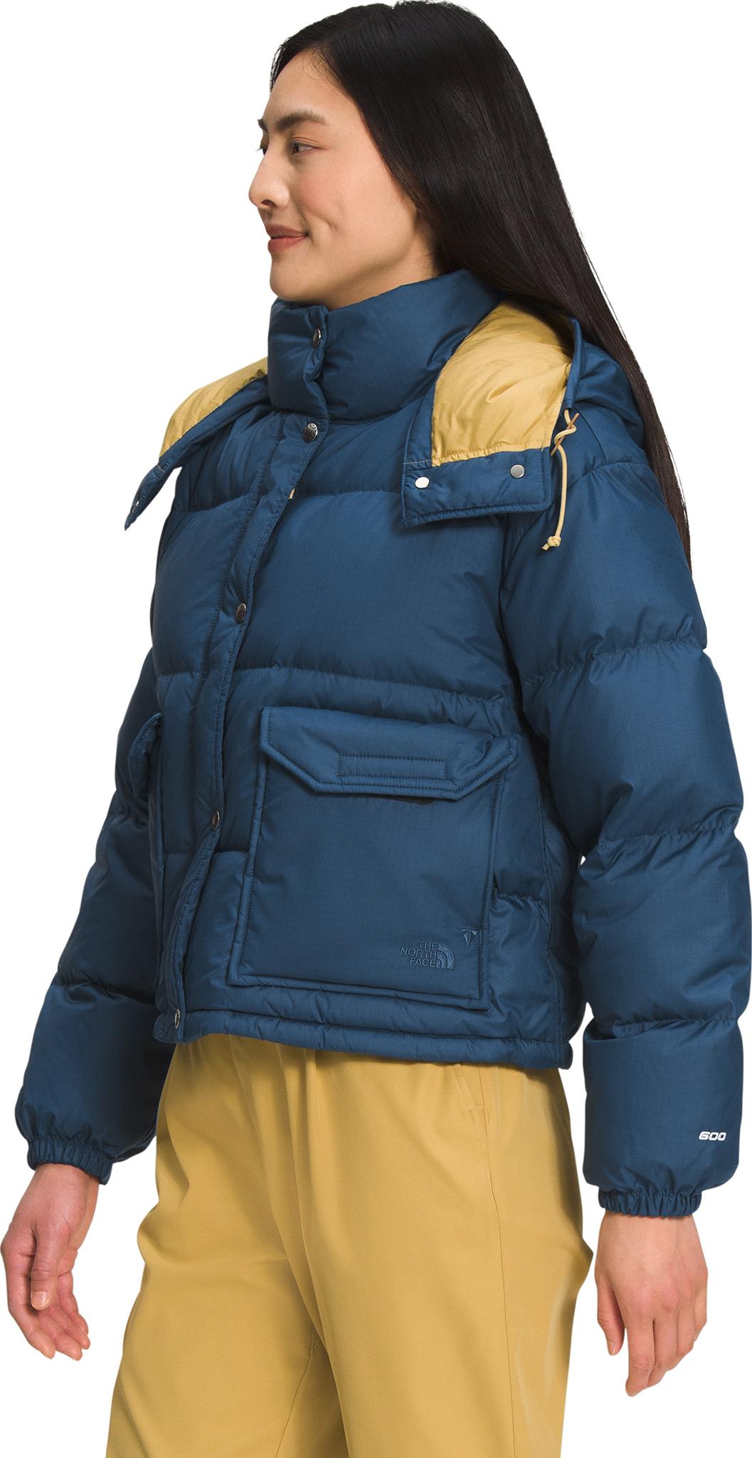 Xhup The North Face Women’s Sierra Down Short  – Shady Blue / Yellow