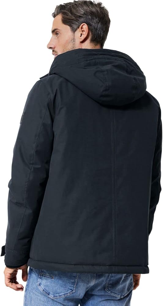 Xhup Street One  Dimëror për Meshkuj – Dark Navy Winter Jacket